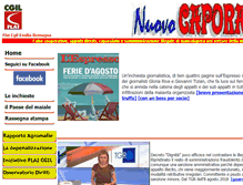 Tablet Screenshot of nuovocaporalato.it